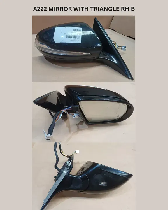 222 MIRROR WITH TRIANGLE RH